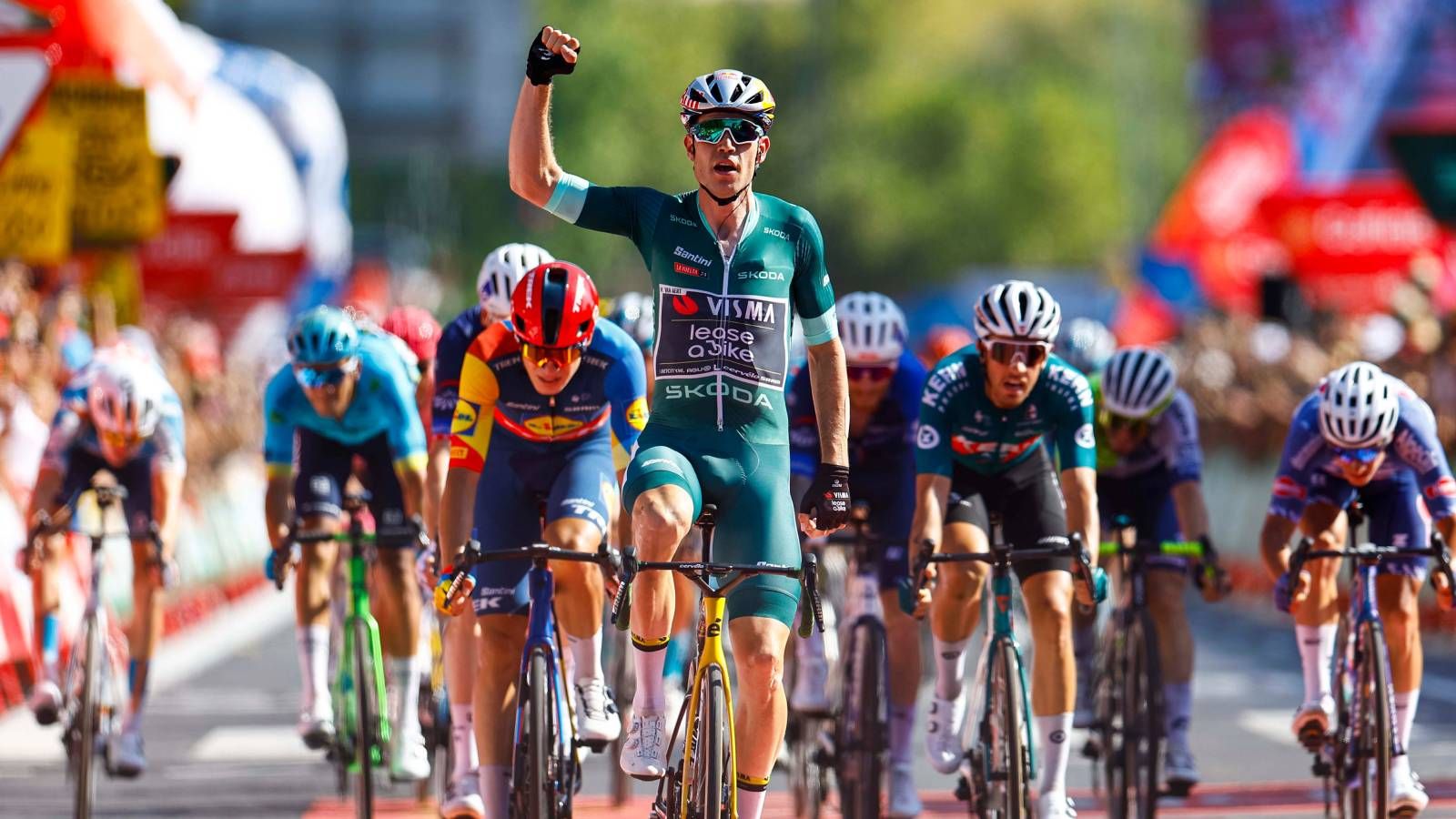 Clasificación Vuelta a España 2024 tras la etapa 7 | Van Aert repite y O'Connor sigue mandando