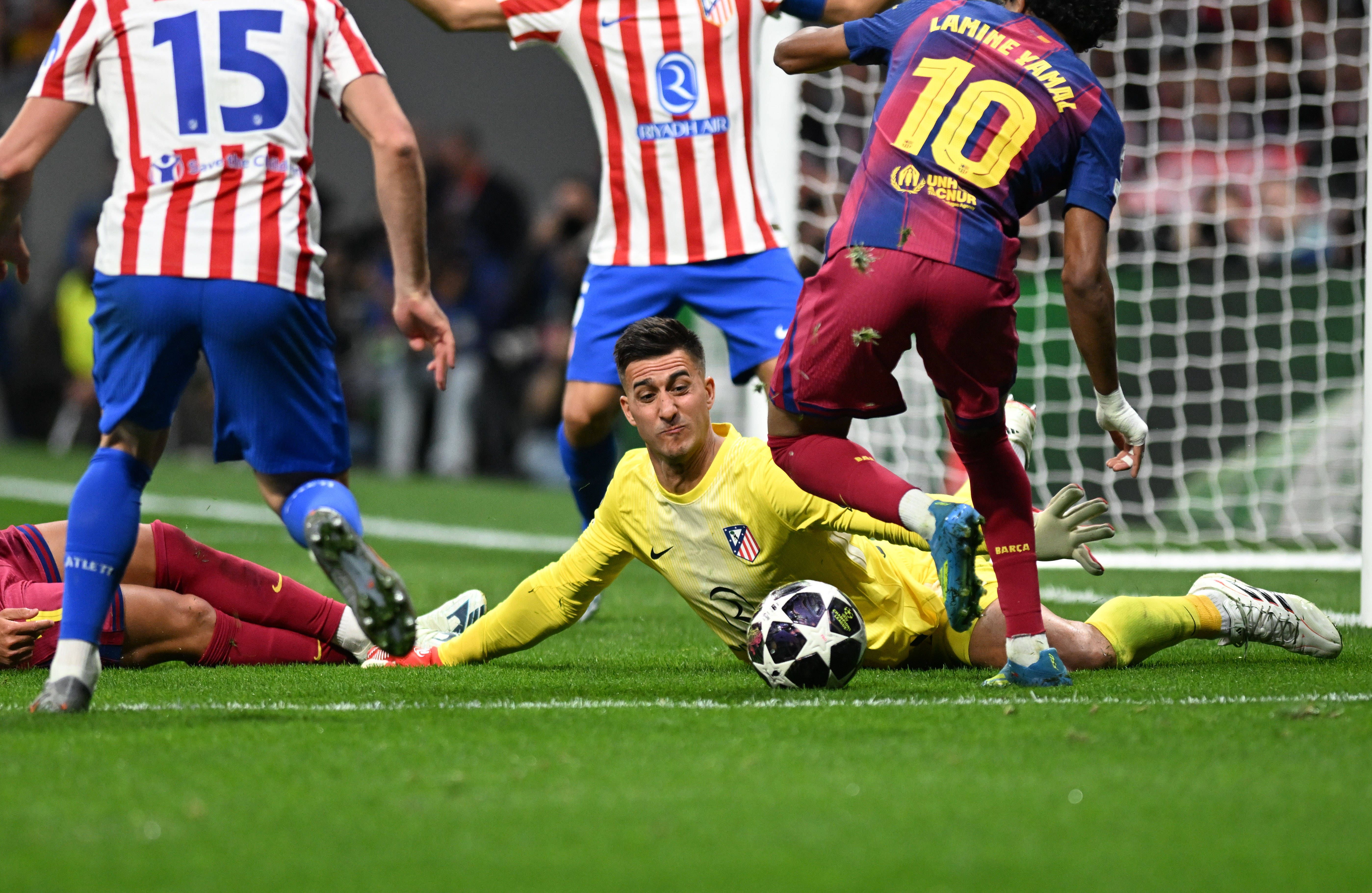 Juan Musso responde a las quejas del Barça: "Es una locura querer hacer pasar esto como un robo, parece que fueron ocho penales que no les cobraron"