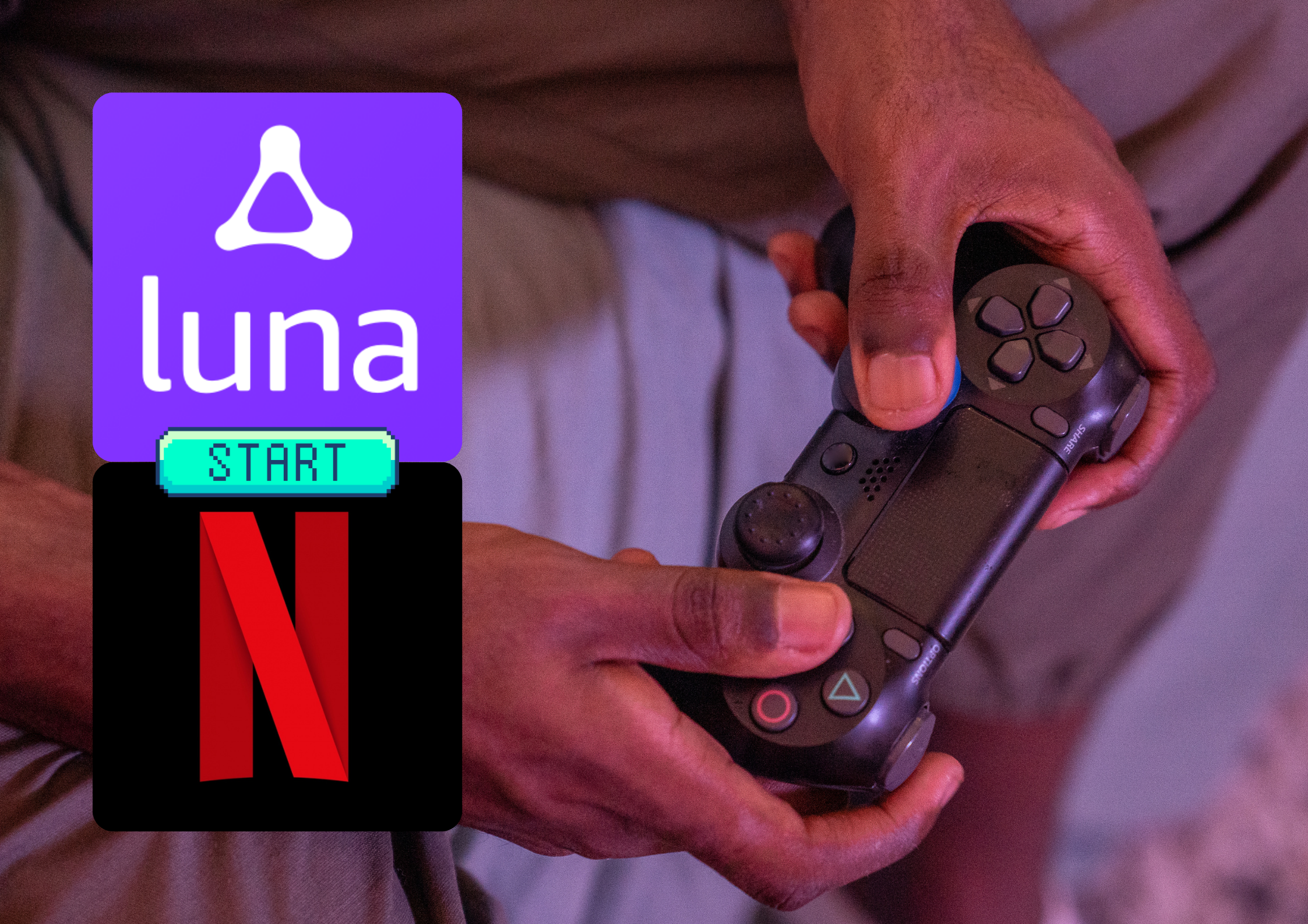 Jugar en la tele sin consola y gratis ya es posible: Amazon Luna y Netflix Party traen a España el gaming en la nube