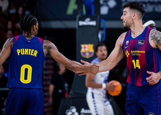 Así queda la clasificación de la Liga ACB tras las victorias de Real Madrid y Barça y el golpe del Valencia a Unicaja en la jornada 26