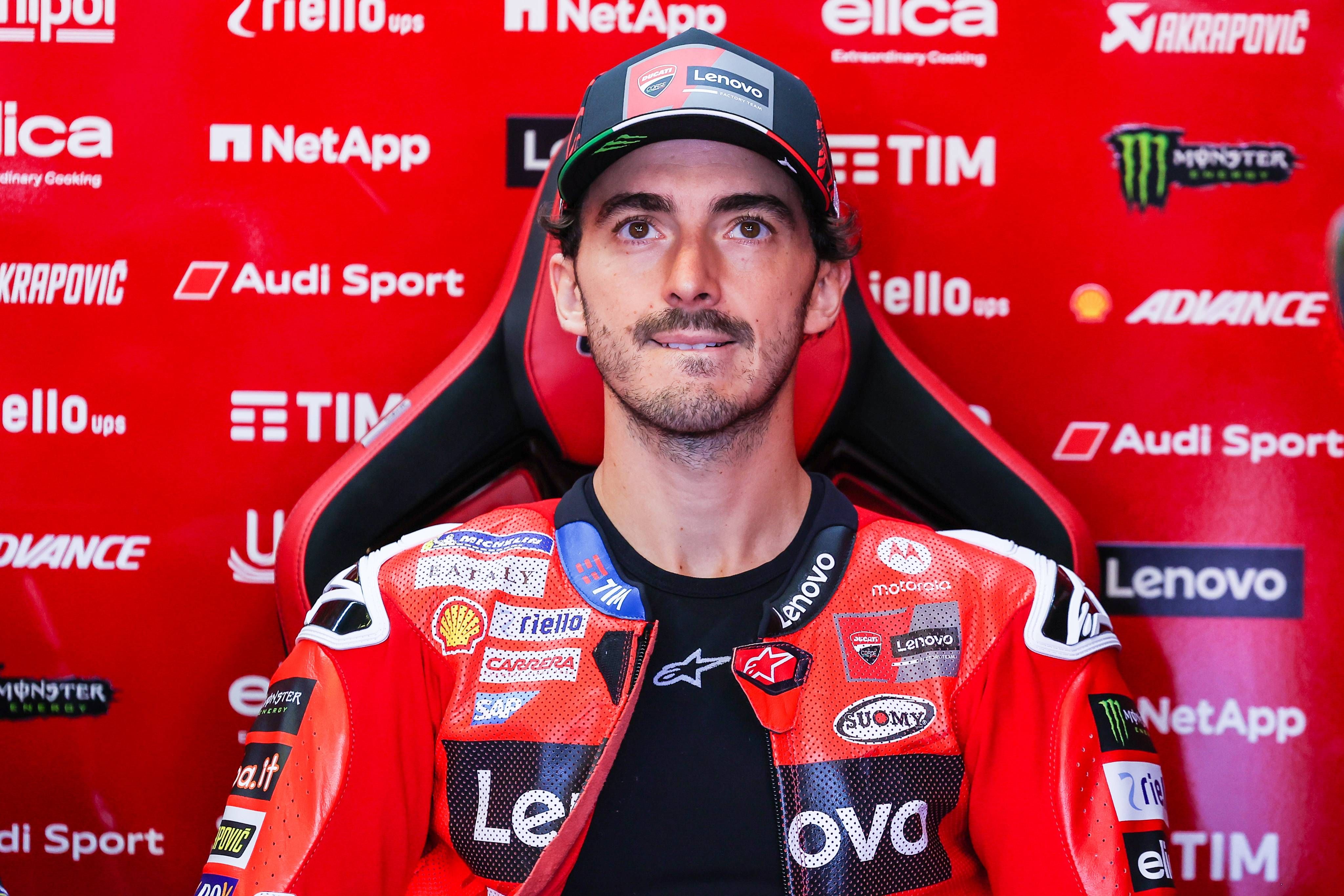 Bagnaia responsabiliza a Ducati: "Lo que estoy pilotando este año no es una Ducati"