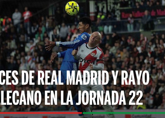 Alineaciones Real Madrid - Rayo Vallecano: Onces confirmados de Real Madrid y Rayo Vallecano en la jornada 22 de LaLiga