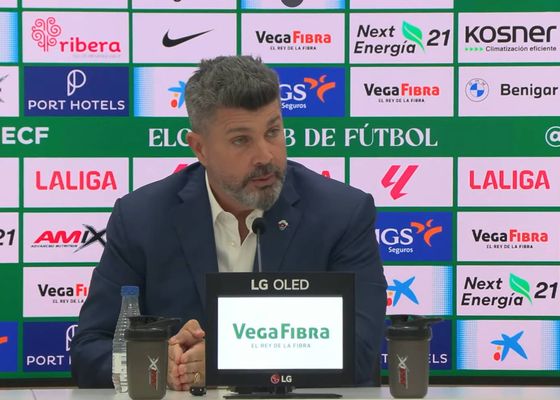 Christian Bragarnik, propietario del Elche, explica sus planes con Eder Sarabia: "Seguramente va a estar la temporada que viene"