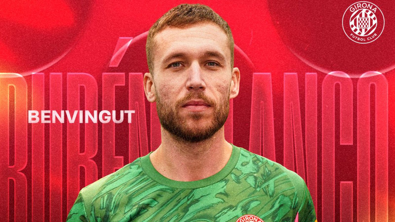 El Girona presenta al sustituto de Ter Stegen
