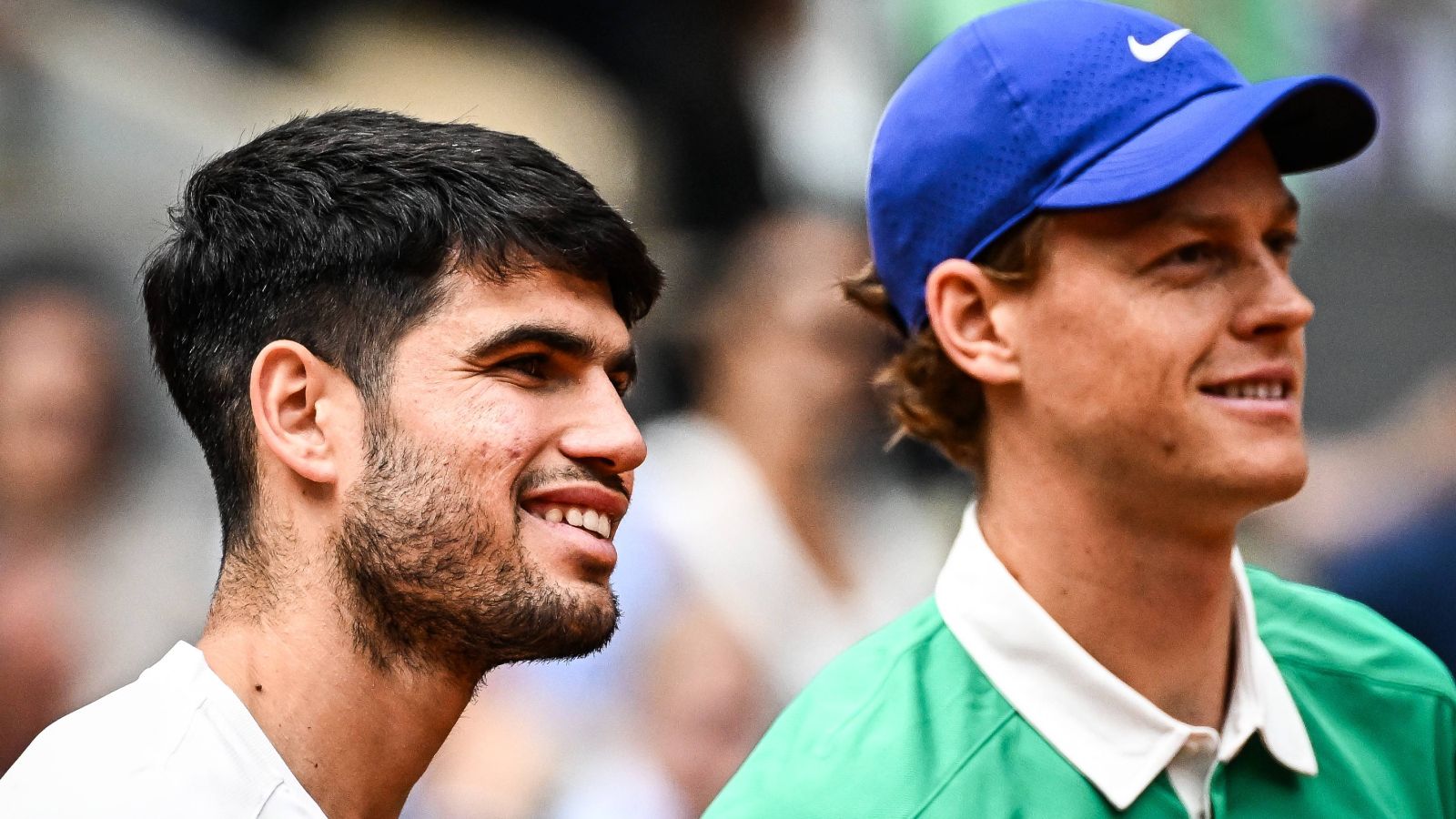 Alcaraz y Sinner intercambian algo más que palabras antes de la final