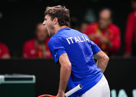 España no puede con Italia, que es campeona de la Copa Davis por tercera vez consecutiva