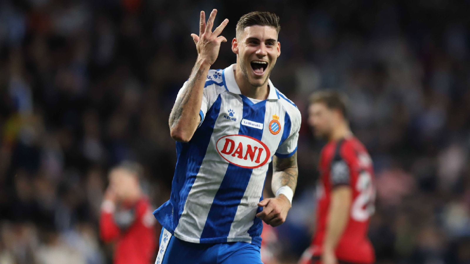 Roberto Fernández, líder ofensivo de un extraordinario Espanyol