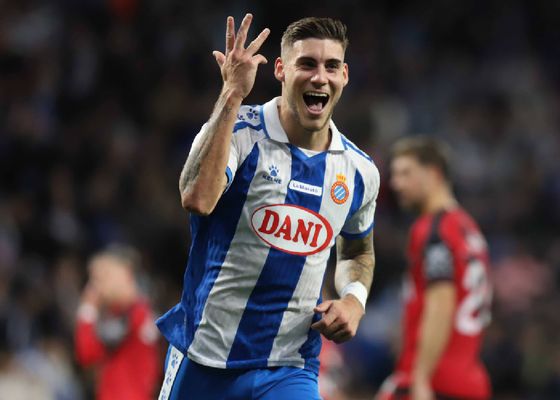 Roberto Fernández, líder ofensivo de un extraordinario Espanyol