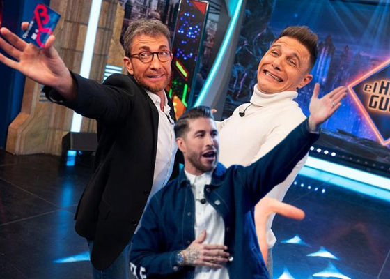 Sergio Ramos y Joaquín 'fichan' por El Hormiguero de Pablo Motos