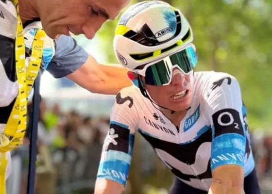 Enric Mas refleja la ambición del Movistar Team en su regreso