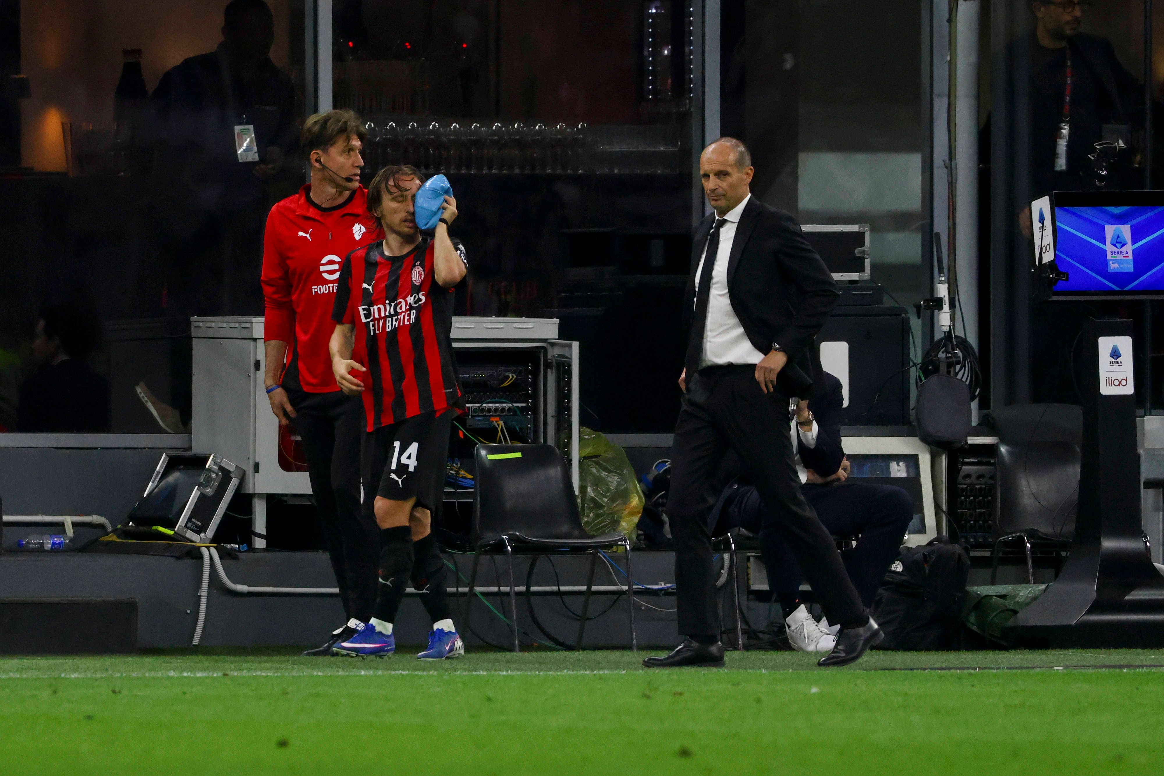 Luka Modric será operado por una fractura en el pómulo y alerta a Croacia de cara al Mundial