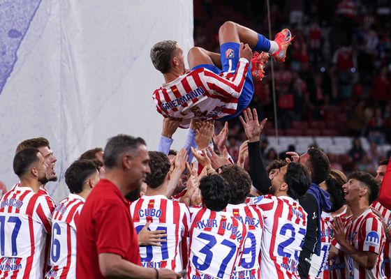 La emoción de Griezmann en su adiós del Metropolitano: "Me duele la cabeza de tanto llorar"