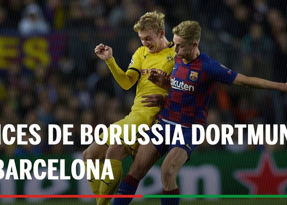 Alineaciones Borussia Dortmund - Barcelona: Alineación del Borussia Dortmund y Barcelona en el partido de hoy de Champions League
