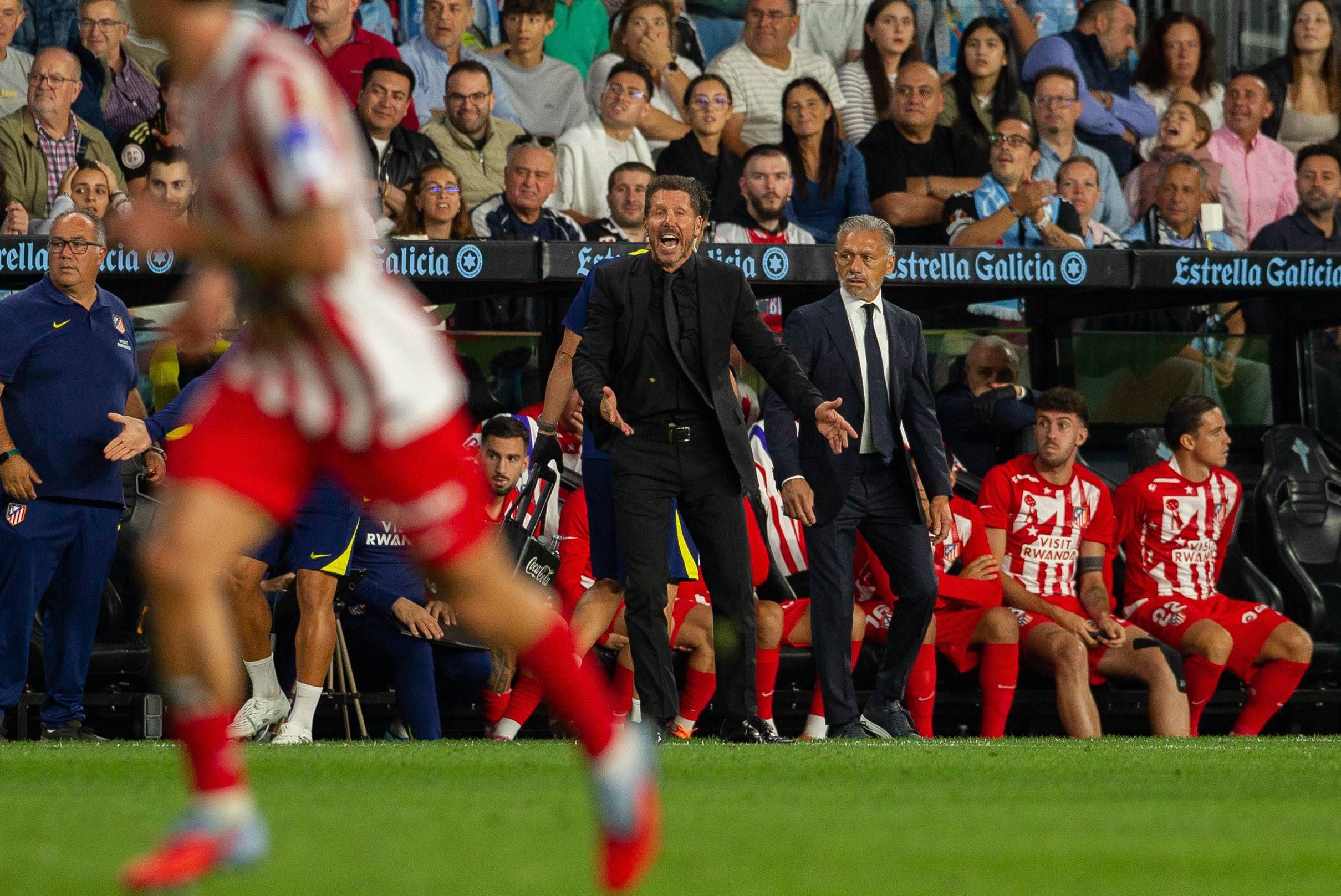 Simeone se muerde la lengua con el árbitro: "Los famosos criterios"