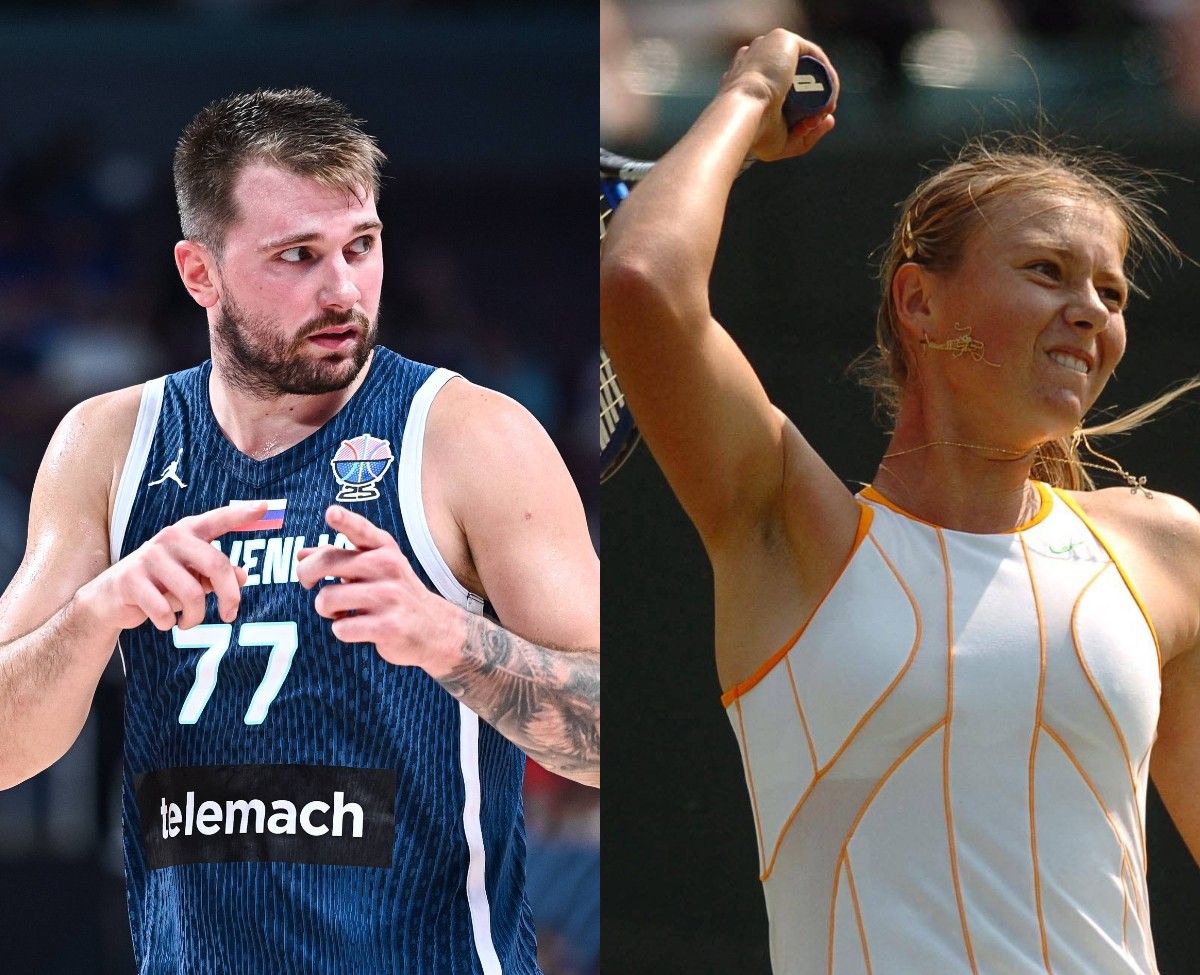 Unión inesperada entre Luka Doncic y María Sharapova