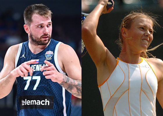Unión inesperada entre Luka Doncic y María Sharapova