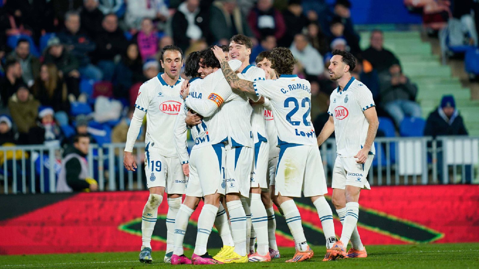 Especial atención a tres jugadores apercibidos del Espanyol en su visita a San Mamés