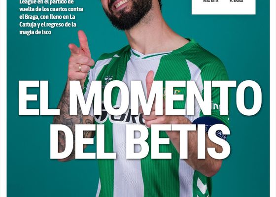 La portada de ESTADIO Deportivo para el jueves 16 de abril de 2026