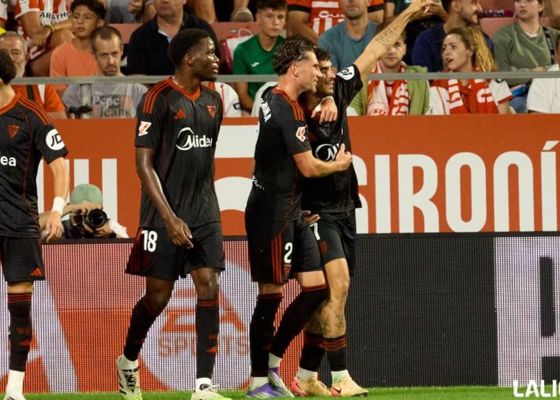 Girona 0-2 Sevilla: Echa a volar y aplasta al colista de la tabla