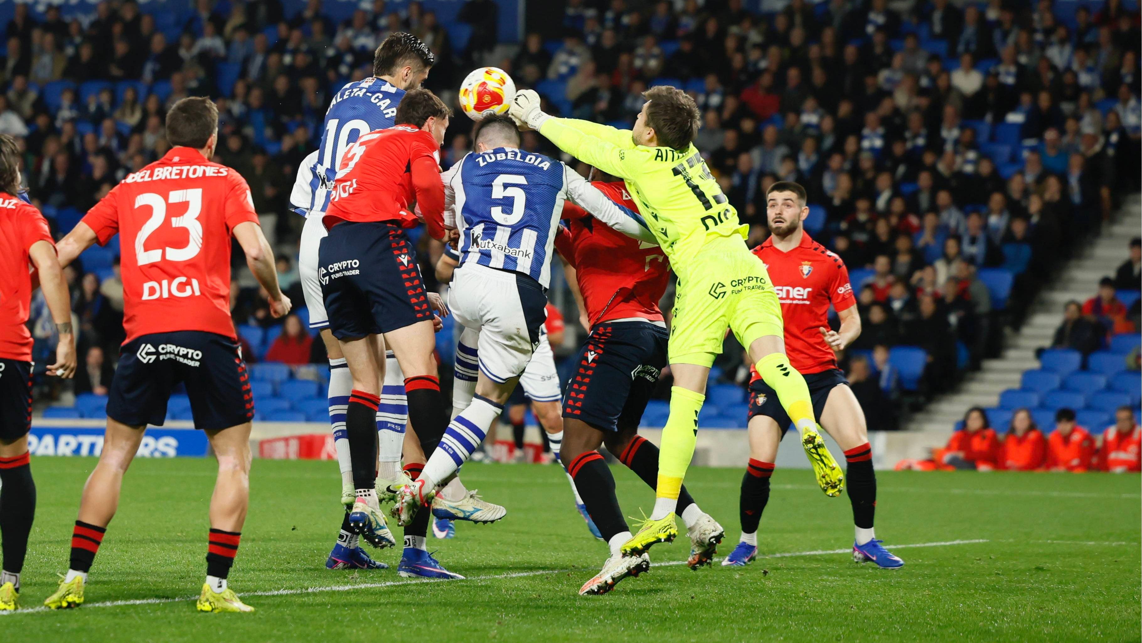 Real Sociedad 2(4)-2(3) Osasuna: Anoeta recupera la sonrisa con Marrero como héroe 