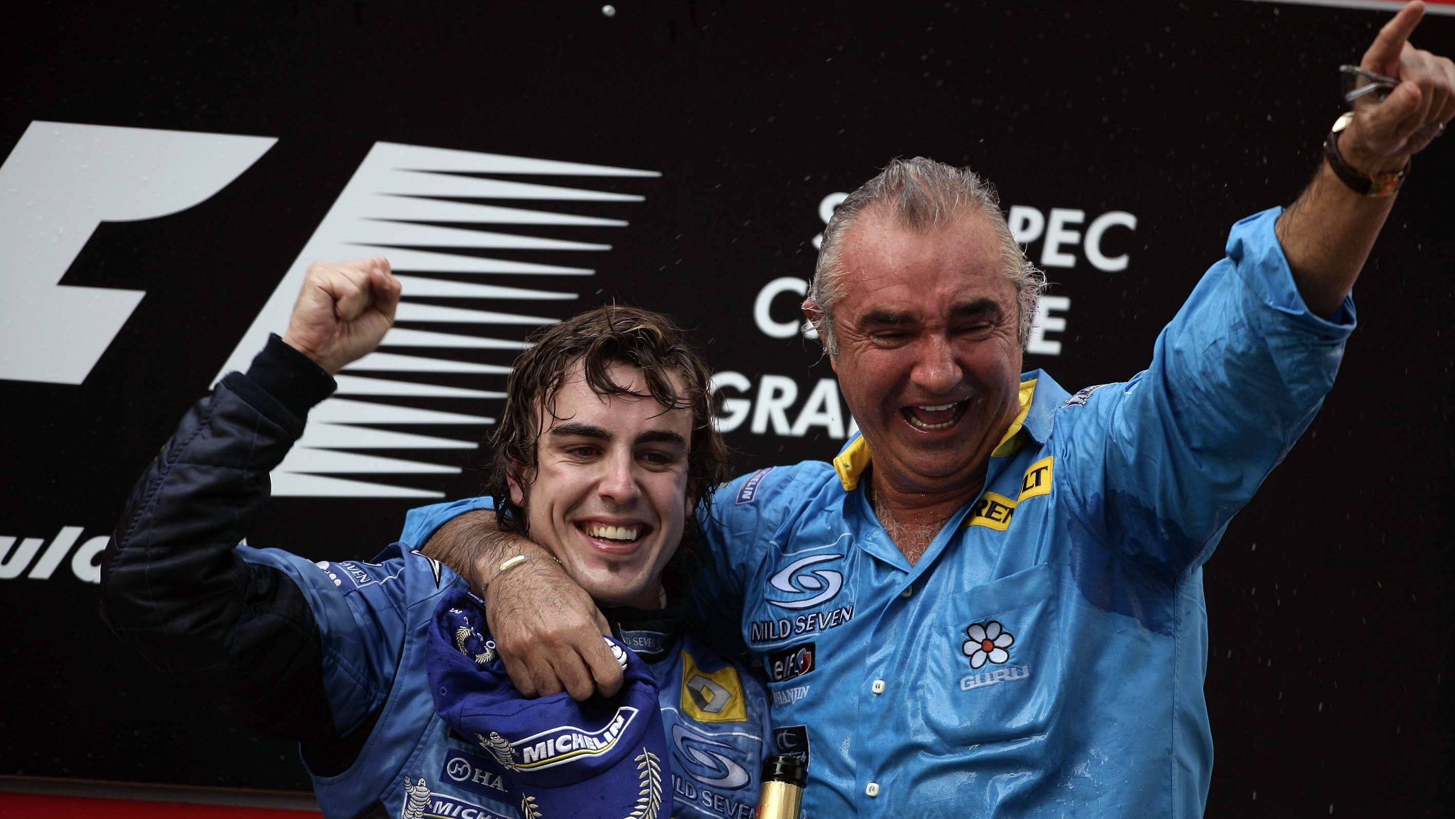 Flavio Briatore vio venir a Fernando Alonso: "Sabía que cuando se subiera al coche marcaría la diferencia"