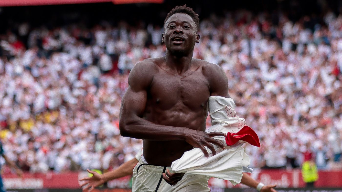 Akor Adams se convierte en el talismán del Sevilla: 10 goles, en 9 partidos, que han dado 12 puntos... 