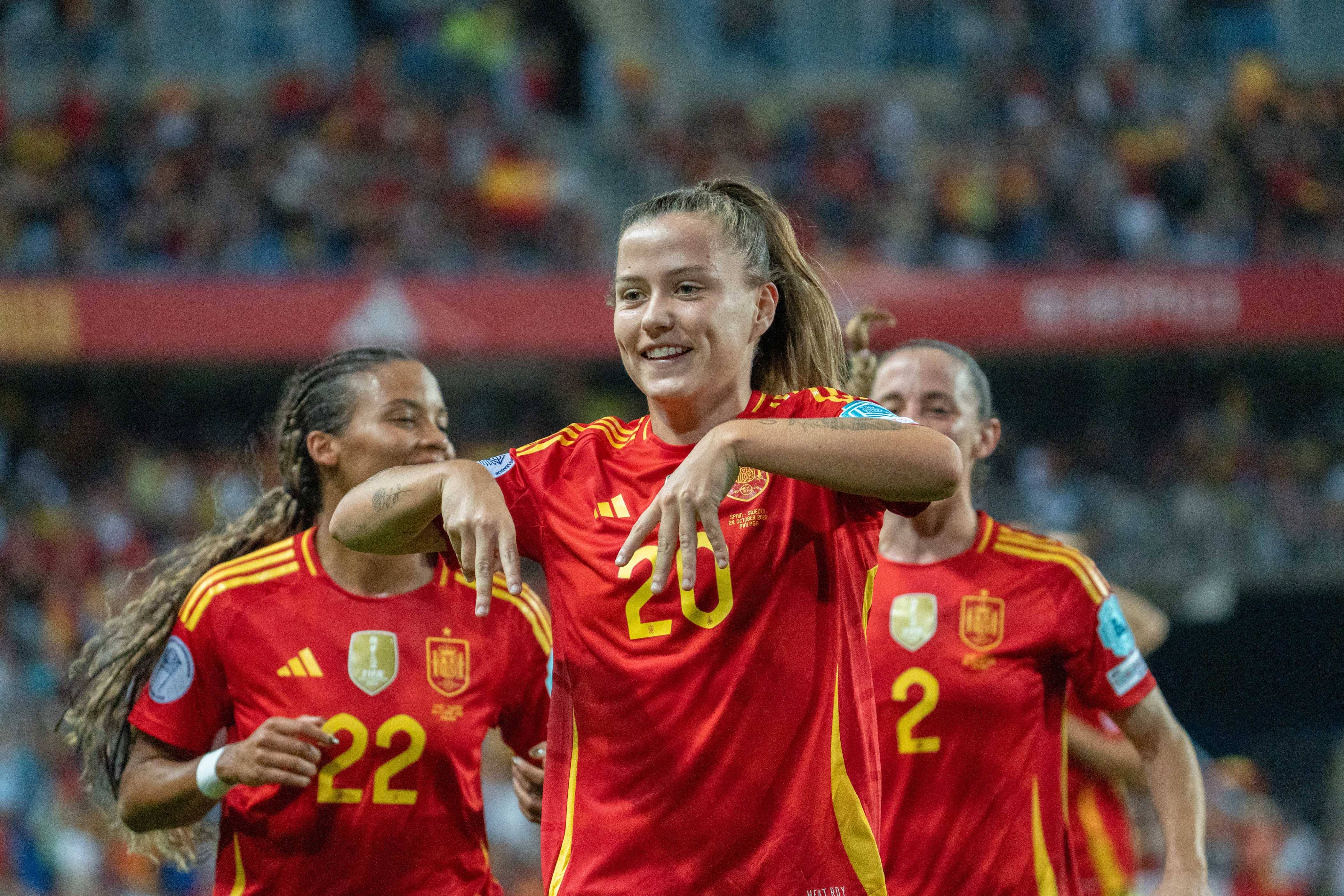 España 4-0 Suecia: Debut soñado para Sonia Bermúdez: 