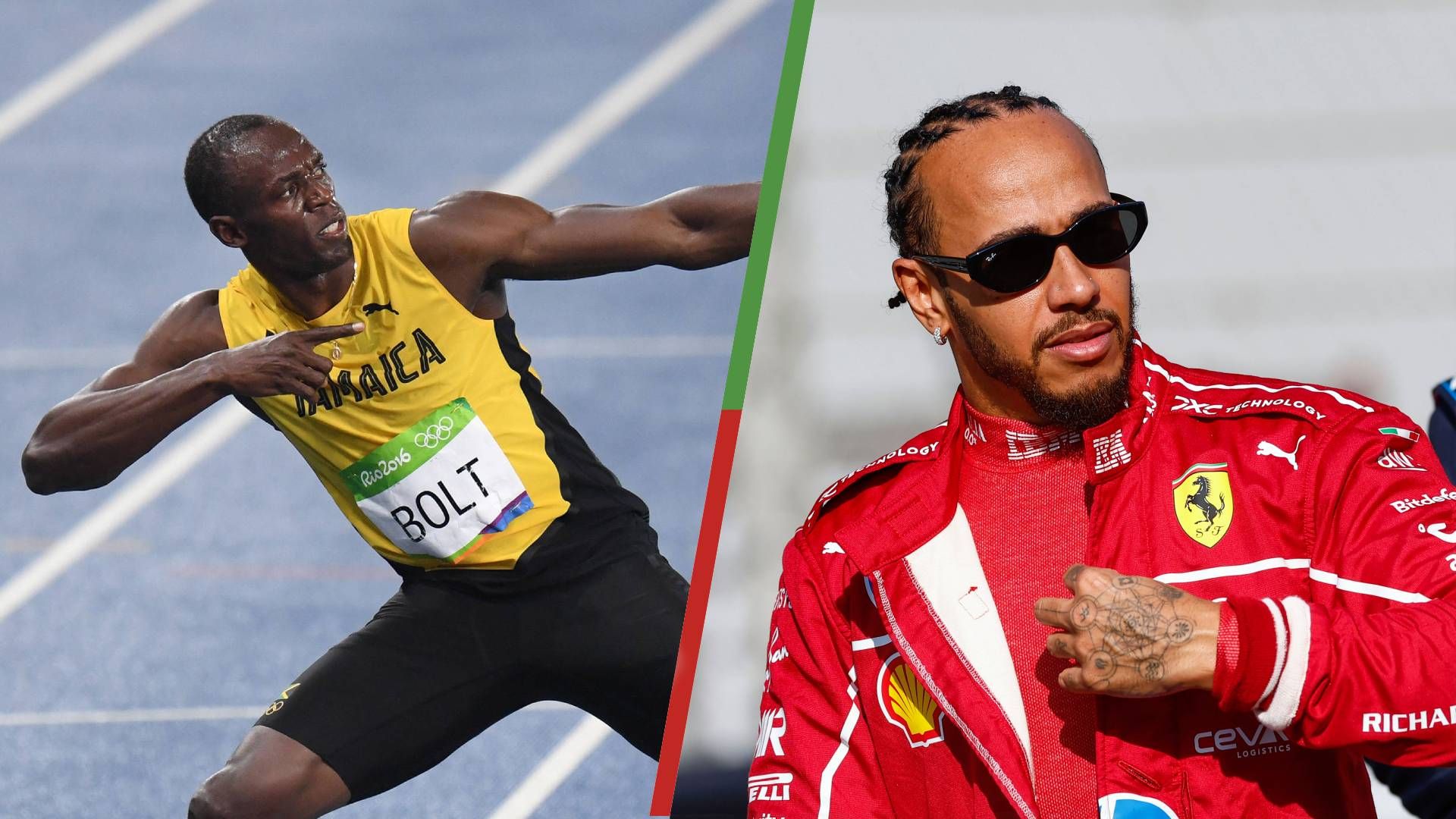 Usain Bolt pone plazo al renacer de Hamilton en Ferrari: ''Necesita al menos dos años''