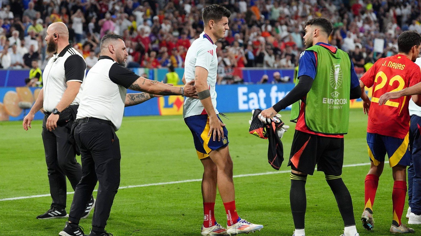 Lesión de última hora en la Selección española