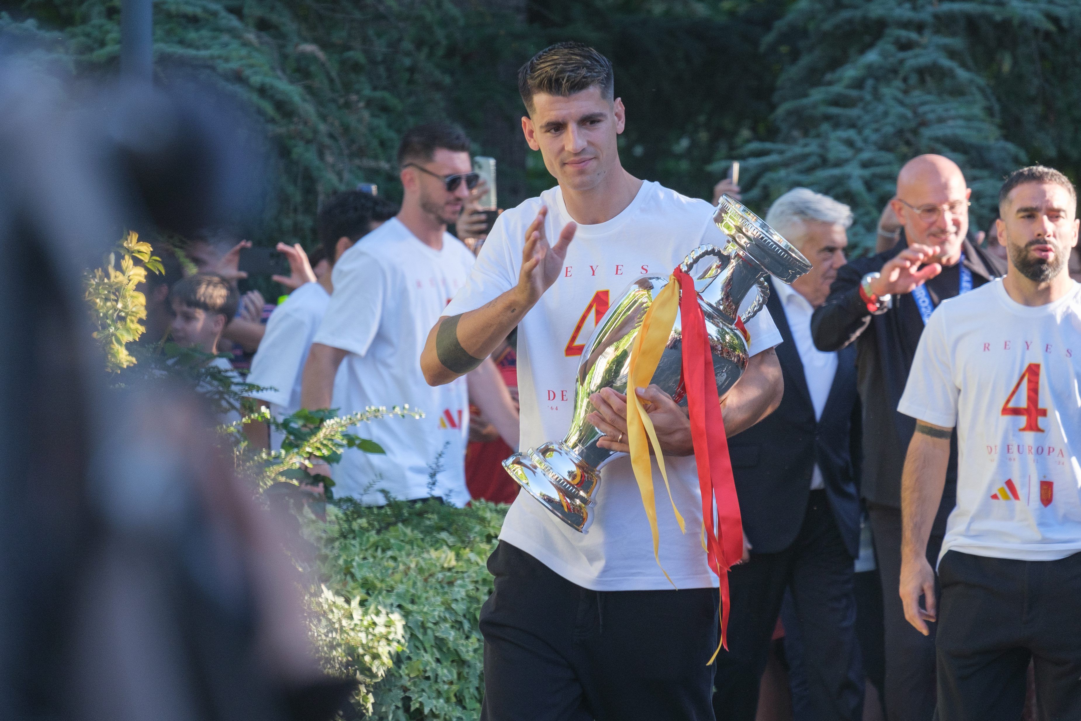 Morata mira a Estados Unidos