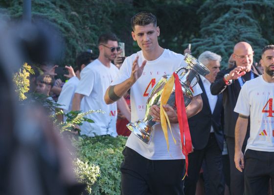Morata mira a Estados Unidos