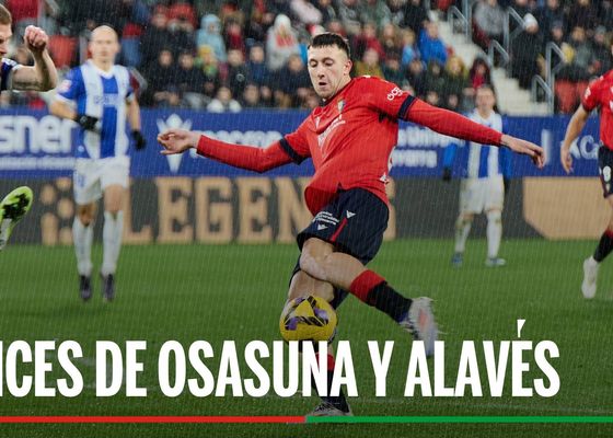 Alineaciones Osasuna - Alavés: Alineación confirmada de Osasuna y Alavés en la jornada 17 de LaLiga