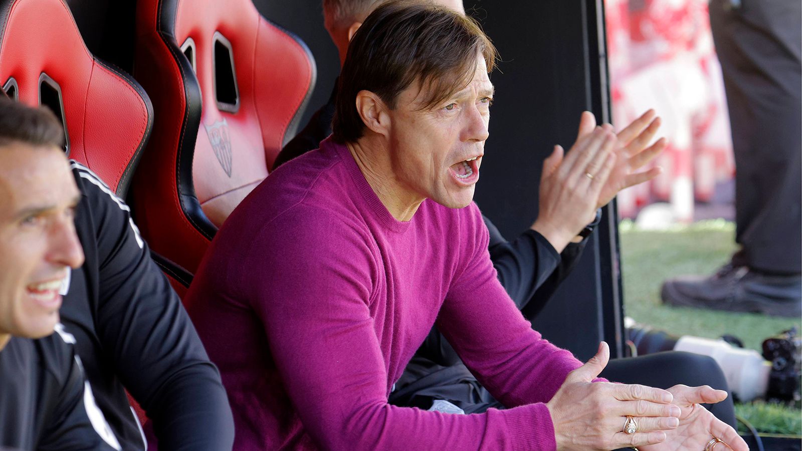 Almeyda lamenta la baja de Akor Adams, revela nuevas molestias en el Sevilla y lanza una petición: "Hay que dar tranquilidad al equipo" 