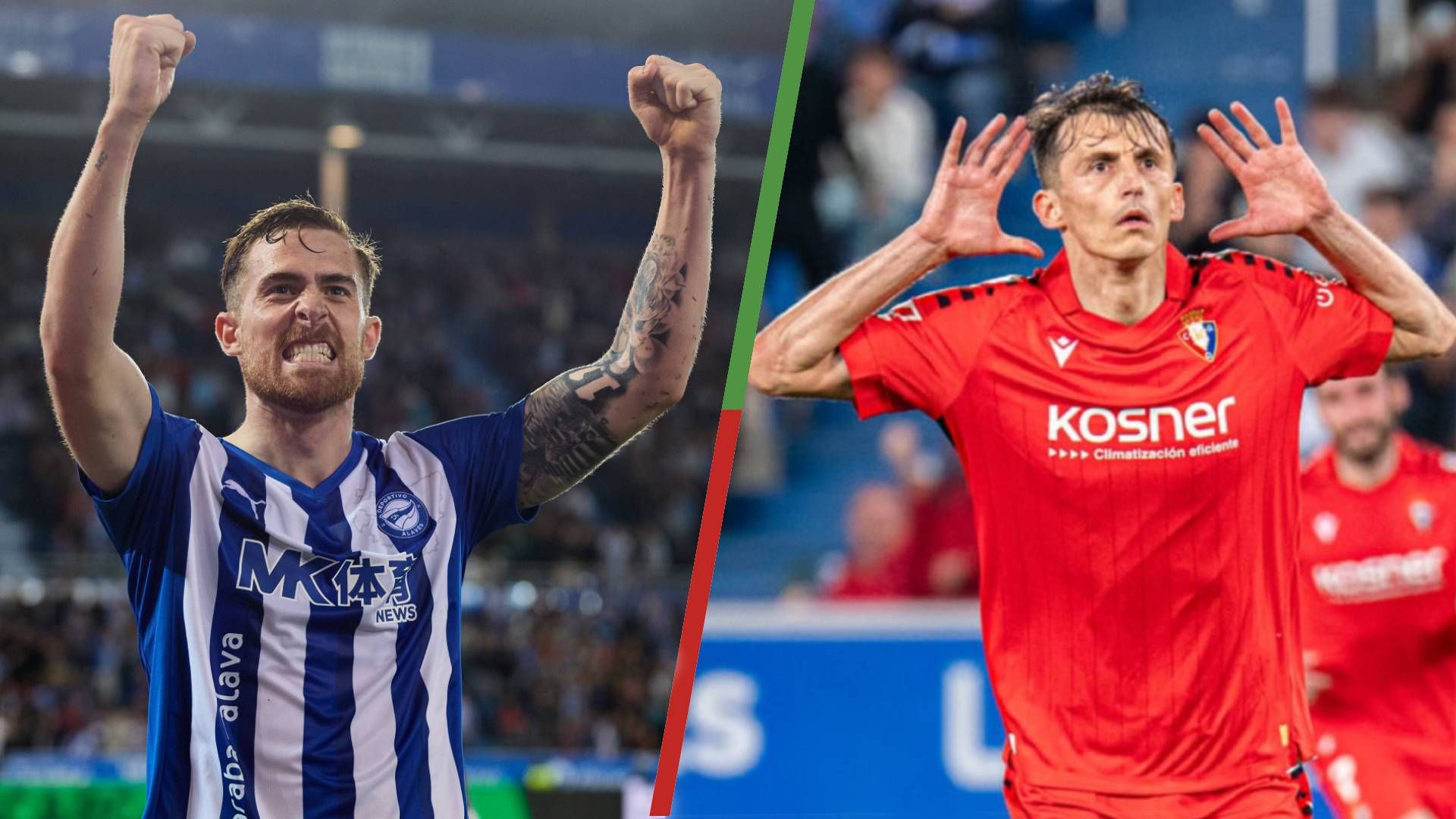 Los datos que dejó el Alavés - Osasuna con nombres claves como los de Toni Martínez, Budimir y Valentin Rosier