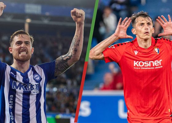 Los datos que dejó el Alavés - Osasuna con nombres claves como los de Toni Martínez, Budimir y Valentin Rosier