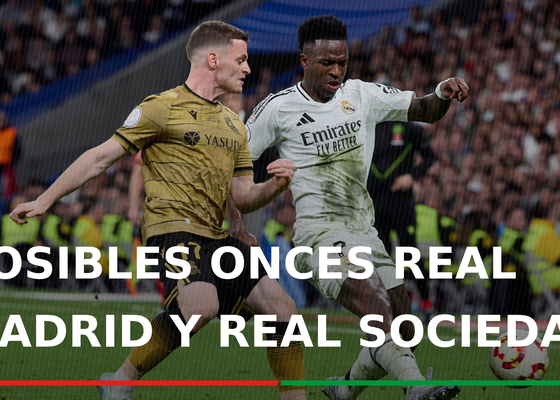 Alineaciones Real Madrid- Real Sociedad: Alineación confirmada de Madrid y Real Sociedad en el partido de la jornada 24 de LaLiga