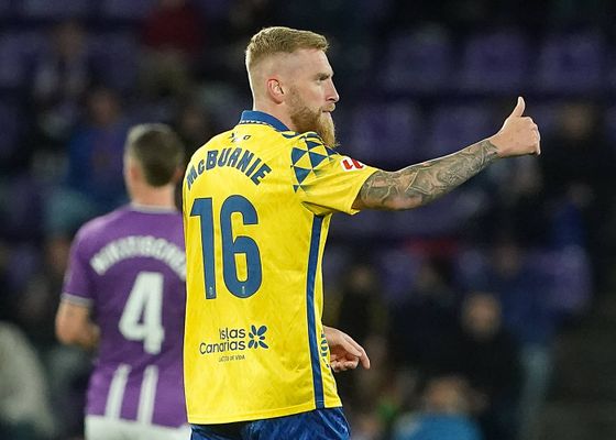 Tras un gran rendimiento, Las Palmas quiere contar con McBurnie en Segunda División