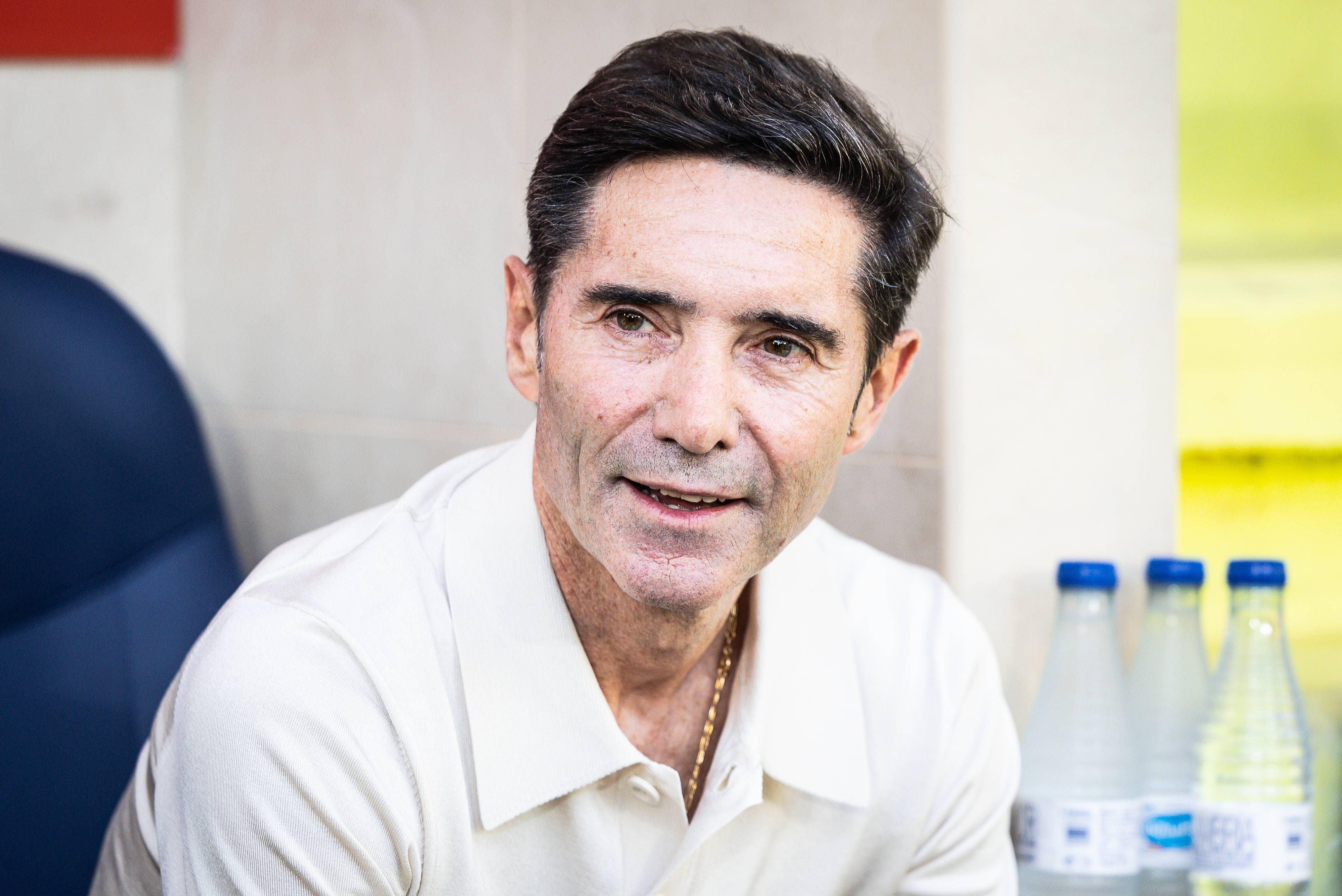 Marcelino avisa antes del Barça: "Es difícil disputarle la Liga a Madrid y Barcelona"
