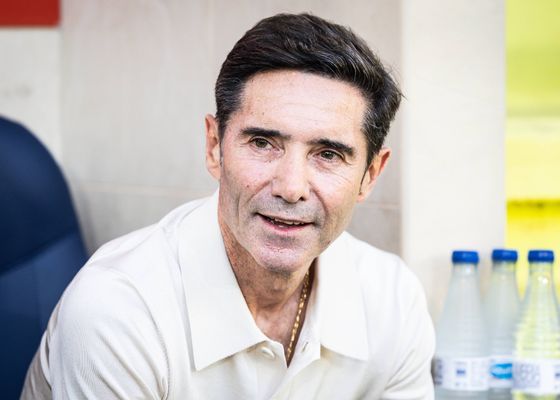 Marcelino avisa antes del Barça: "Es difícil disputarle la Liga a Madrid y Barcelona"