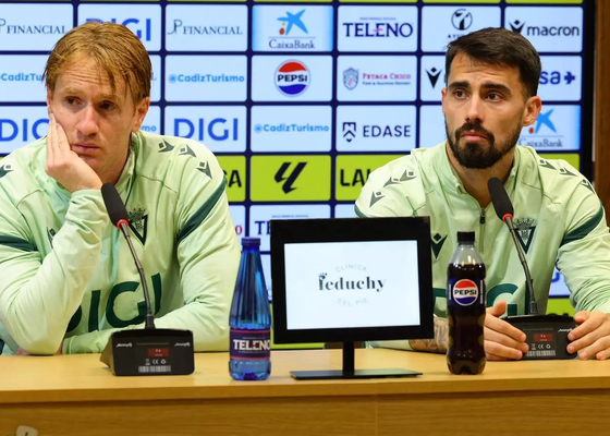 Suso y Álex Fernández, la cara visible de un Cádiz con preocupantes números