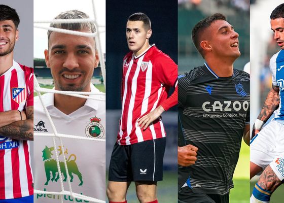 El nuevo delantero del Deportivo de la Coruña