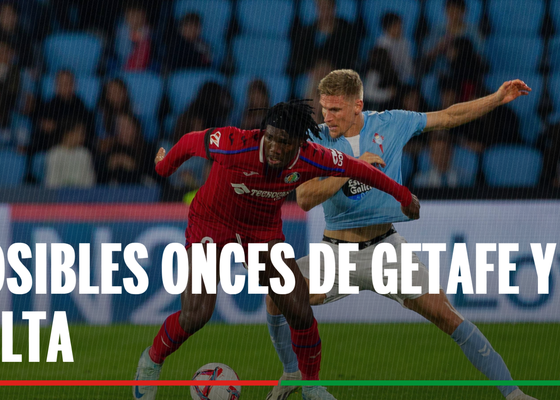 Alineaciones Getafe - Celta: Alineación posible de Alavés y Real Sociedad en la jornada 38ª de LaLiga EA Sports