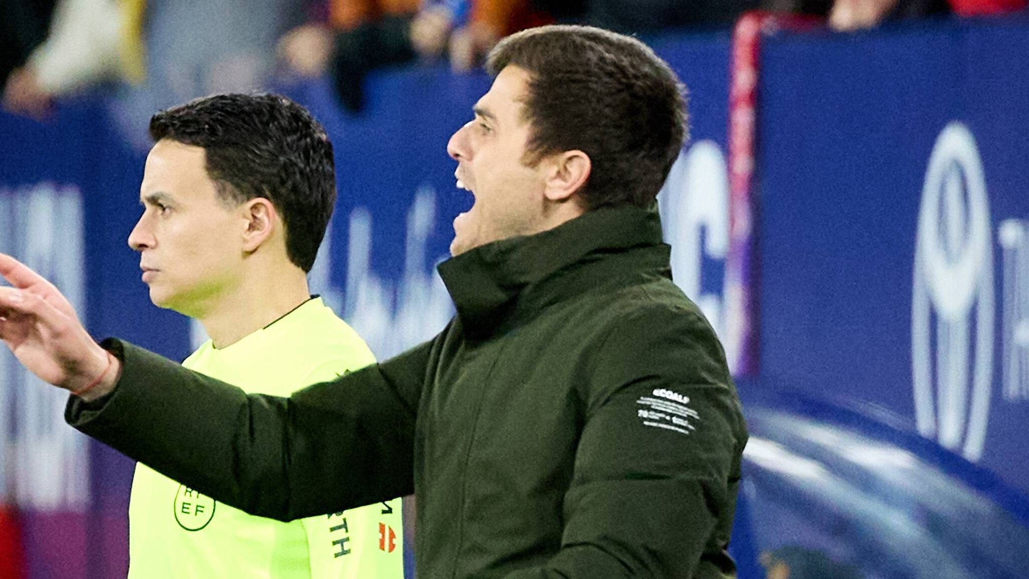 Alessio Lisci, muy claro sobre la polémica arbitral del Osasuna - Oviedo: "No es penalti"