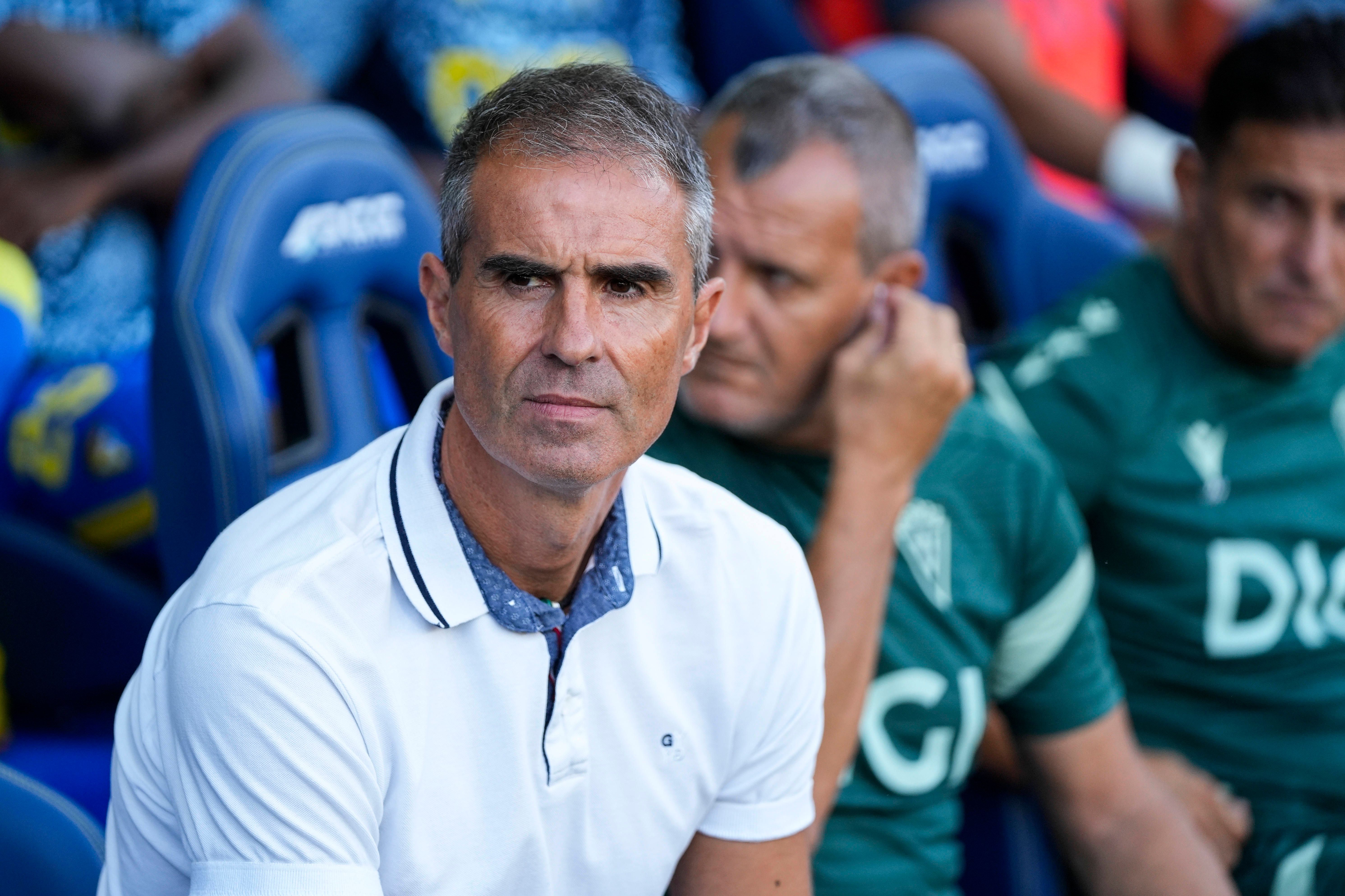 Garitano, antes de recibir al Zaragoza: “Soy consciente de lo que me juego y de lo que se juega el Cádiz”