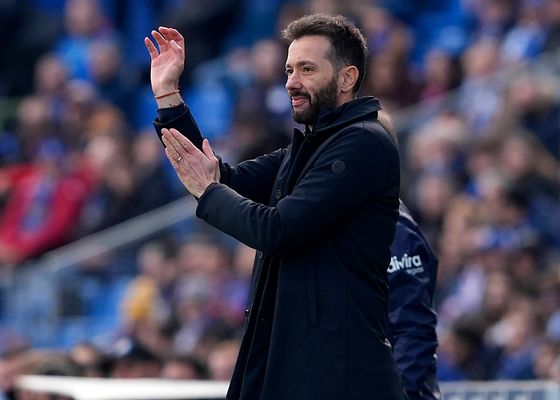 Corberán muestra su preocupación con Tárrega y alaba a Gayà: "Ha sido una genialidad impropia de un lateral"