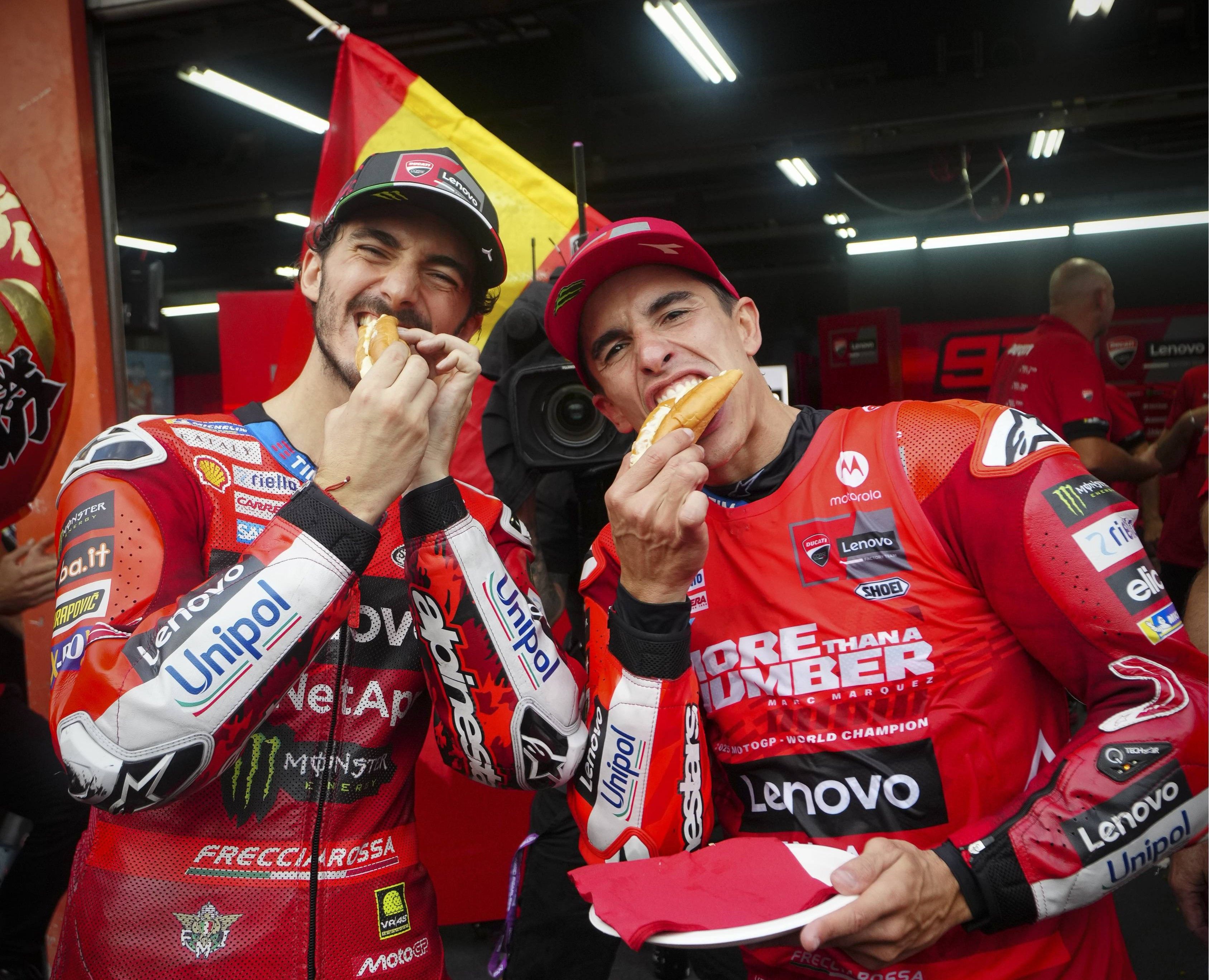 Bagnaia se rinde a Marc Márquez: "Solo él podía hacerlo"