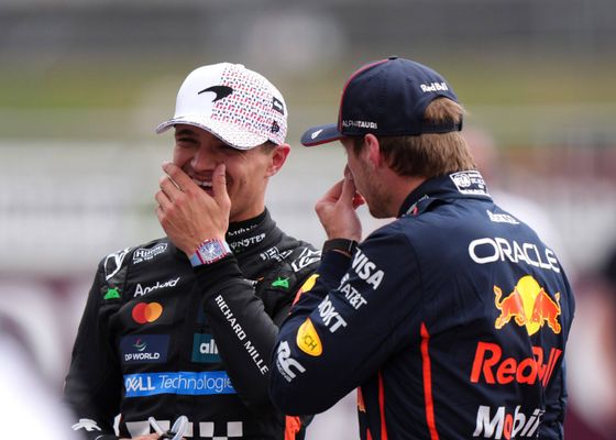 McLaren se burla de Verstappen tras el gran triunfo de Norris en Brasil
