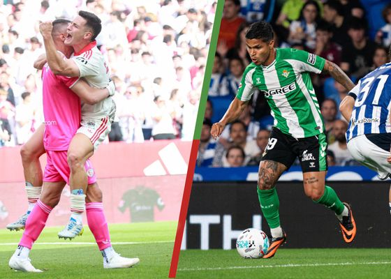 Así queda la clasificación en la jornada 35 de LaLiga tras las victorias de Sevilla y Celta, y el empate entre Real Sociedad y Betis