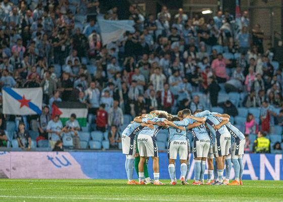 El Celta es el líder en Europa