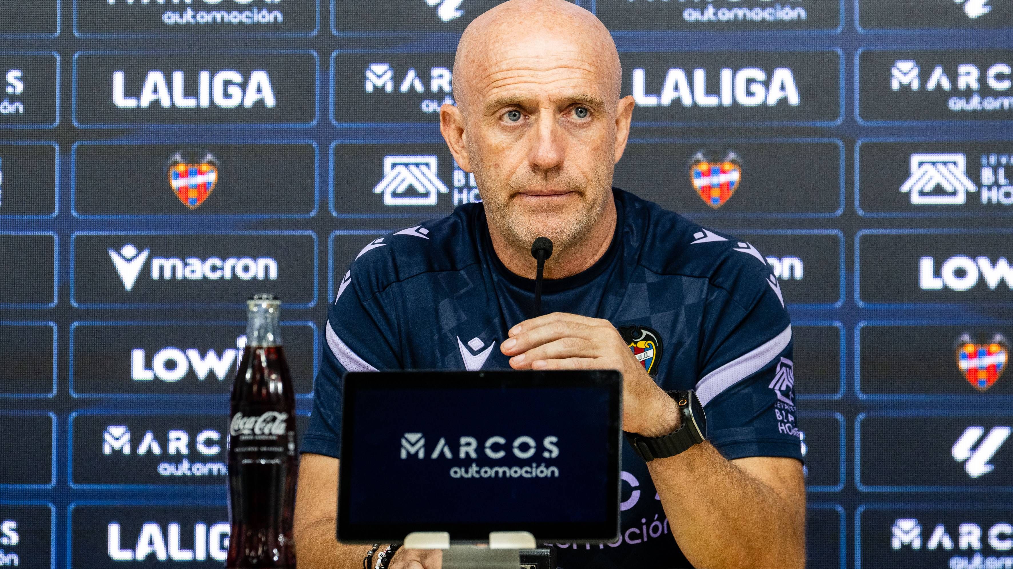 Julián Calero antes de medirse al Atlético de Madrid: "Si te haces pequeñito en estos campos, no tienes ninguna opción"